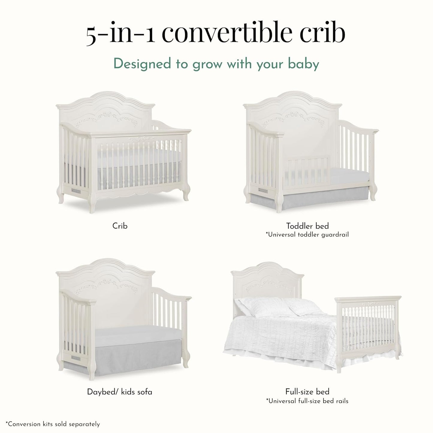 Evolur Crib