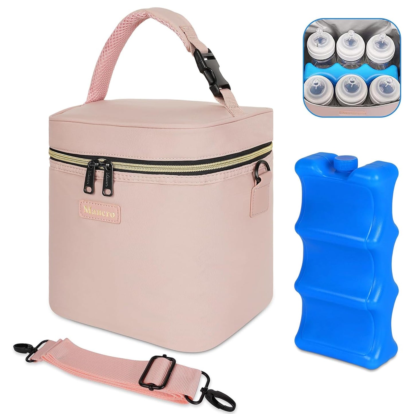 Breast milk cooler