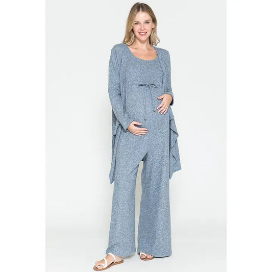 Jumpsuit and Cardigan